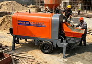 40 Diesel-Powered Concrete Delivery  Pump High Quality Concrete Pump Construction Equipment