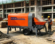 40 Diesel-Powered Concrete Delivery  Pump High Quality Concrete Pump Construction Equipment