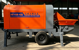 40 Diesel-Powered Concrete Delivery  Pump High Quality Concrete Pump Construction Equipment