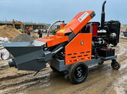 Model 15 Four-Cylinder Diesel  Concrete Delivery Pump High Quality Concrete Pump Construction Equipment