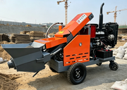 Model 15 Four-Cylinder Diesel  Concrete Delivery Pump High Quality Concrete Pump Construction Equipment
