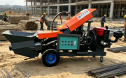 Model 15 Single-Cylinder Diesel  Concrete Delivery Pump High Quality Concrete Pump Construction Equipment