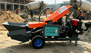 Model 15 Single-Cylinder Diesel  Concrete Delivery Pump High Quality Concrete Pump Construction Equipment