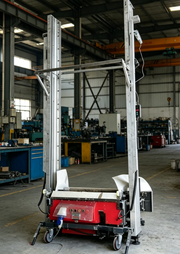 Automatic Wall Plastering Machine-1000 Adjustable Height Auto Wall Smoothing Plaster Equipment
