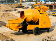 Integrated Diesel Concrete Pump High Quality Concrete Pump Construction Equipment