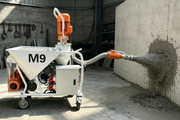 Fully Automatic Gypsum Spraying Machine High Efficiency Wall Cement Gypsum Plaster Sprayer For Construction