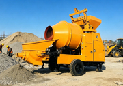 Integrated Diesel Concrete Pump High Quality Concrete Pump Construction Equipment