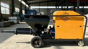 Coarse Sand Spraying Machine High Pressure Wall Cement Mortar Sprayer For Construction Interior Exterior Plastering