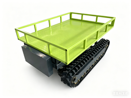 Tracked Electric Carrier with Hydraulic Lifting Platform