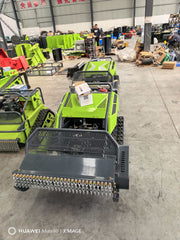 Remote Control Hybrid Lawn Mower (Heavy-Duty Brush Cutter)